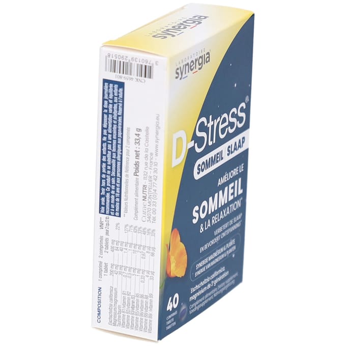 D-stress Slaap 40 Gecomprimeerde tabletten