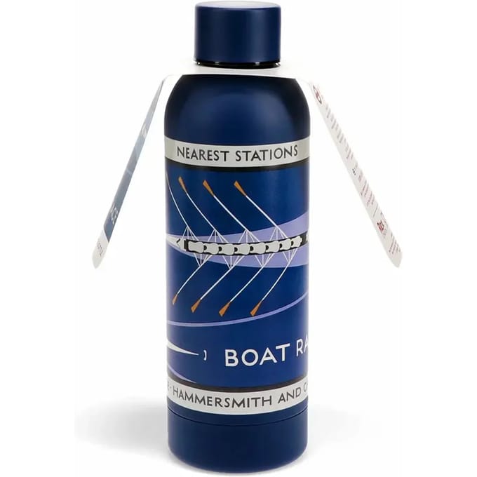 Geïsoleerde stalen drinkfles Rex London TfL Boat Race