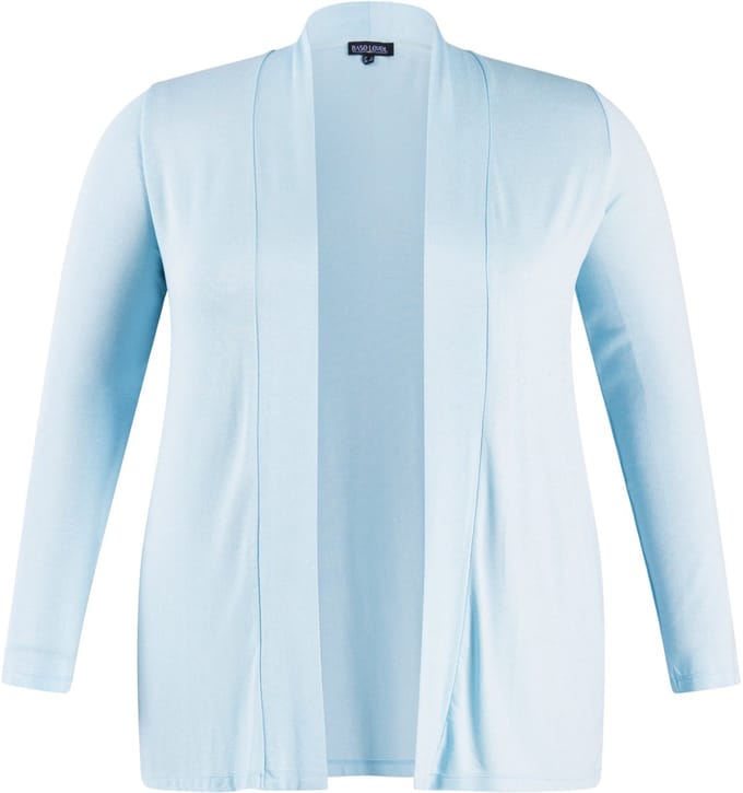 BASE LEVEL CURVY Ayla Vest - Light Blue - maat X-0(44)