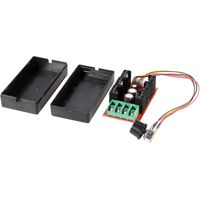 Instelbare 10-50V/40A/2000W DC-motortoerentalregeling PWM HHO RC-controller D 2