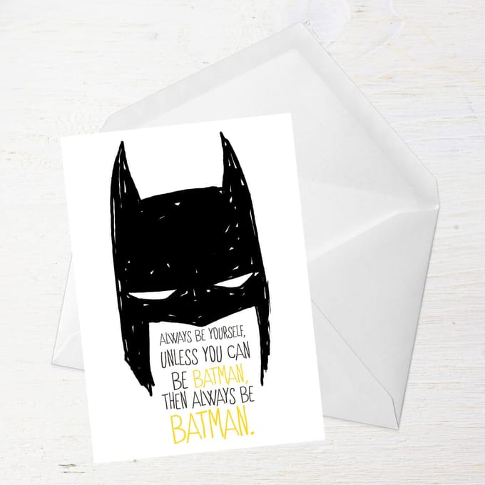 Batman Always Greetings Card - Standard Card