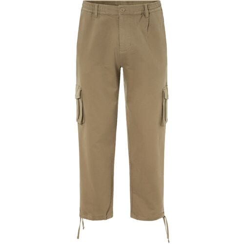 LIVERGY Heren cargobroek (Beige, L)