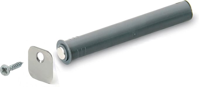 Wovar Druksnapper met Magneet Antraciet 40 mm | Per Stuk