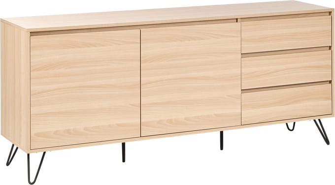 CARDIGAN - Dressoir - Lichtbruin - Vezelplaat