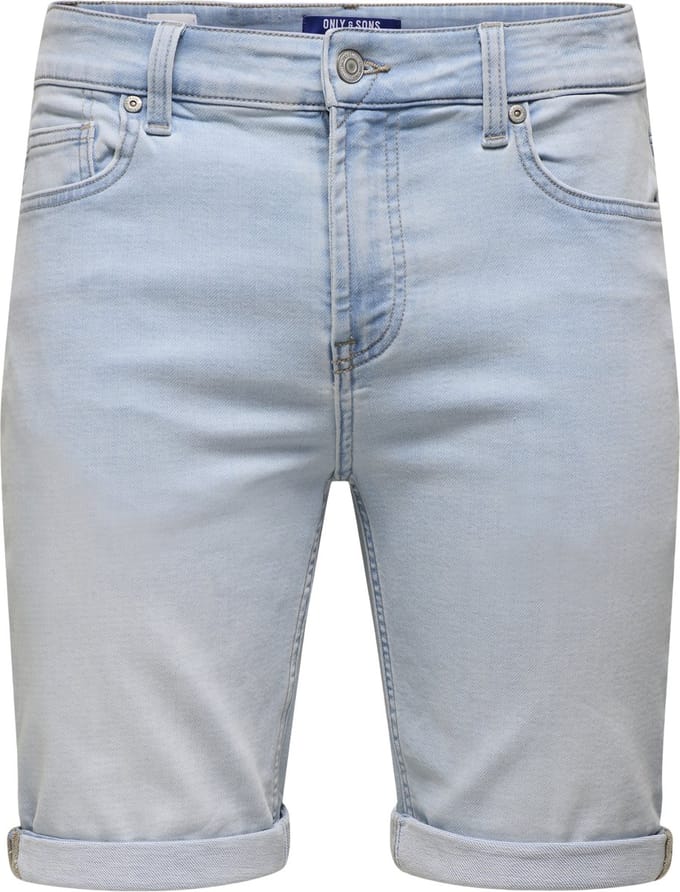 ONLY & SONS Denim shorts ONSPLY Mid waist Regular fit Shorts