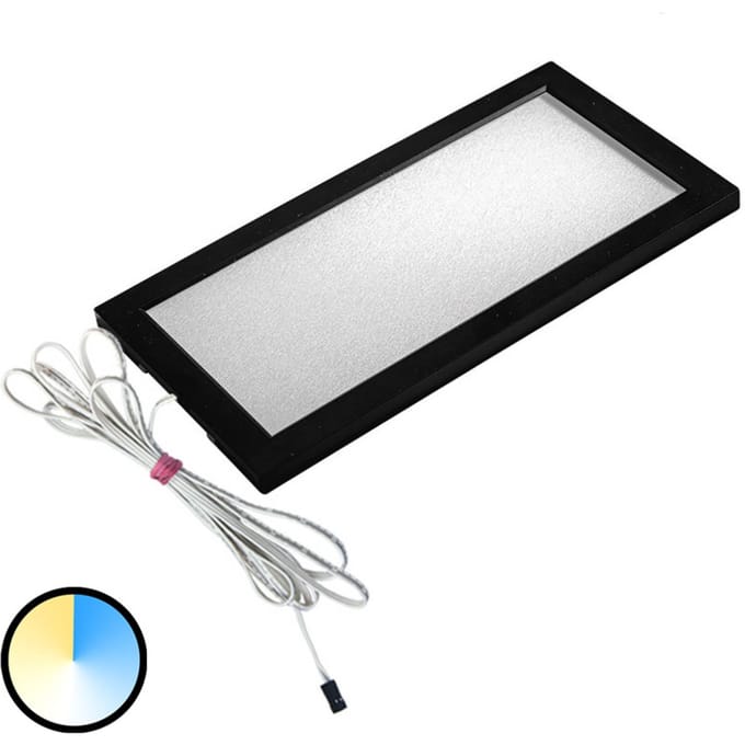 Hera LED meubelverlichting Dynamic LED Sky, zwart, 21 cm, CCT