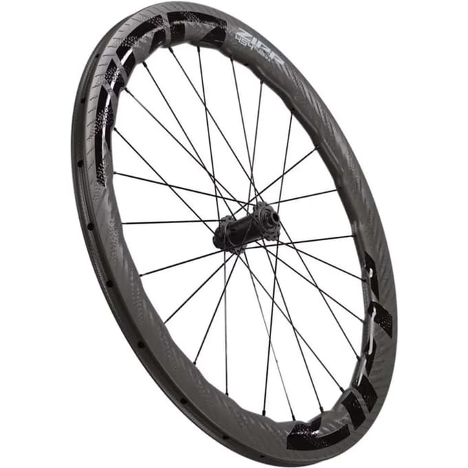 Zipp 454 Nsw Carbon Cl Disc Tubular Achterwiel Racefiets Zwart 12 x 142 mm / Shimano/Sram HG