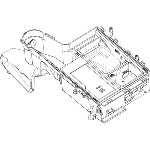 AEG zeepbakschuif, set, waterverzachter, 140036480253