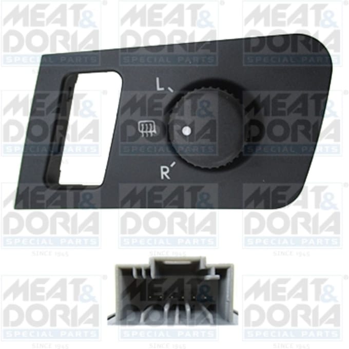 Schakelaar, spiegelverstelling MEAT & DORIA 206029