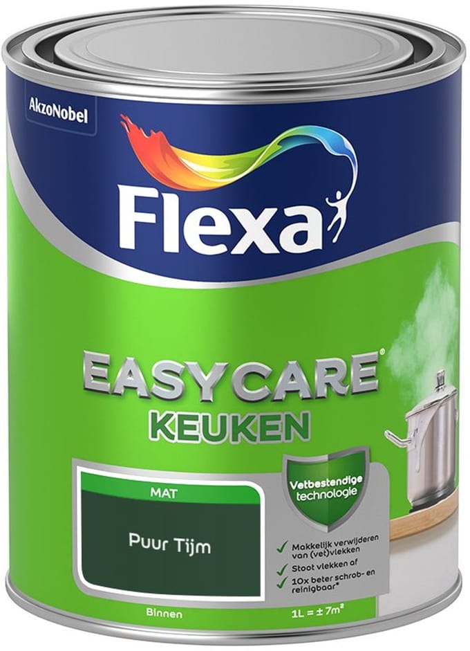 Flexa - Easycare Keuken - Puur Tijm - Mengverf - 1 L