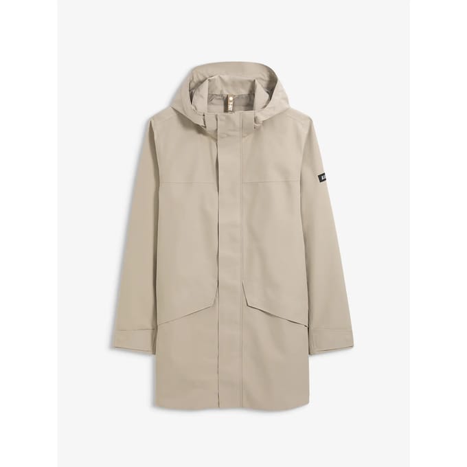 Lange 2-laags parka met capuchon Aigle Gore-Tex
