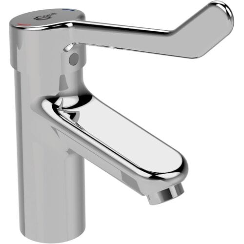 Ideal Standard 2 basin mixer with hospital lever, without metal drain BC098AA