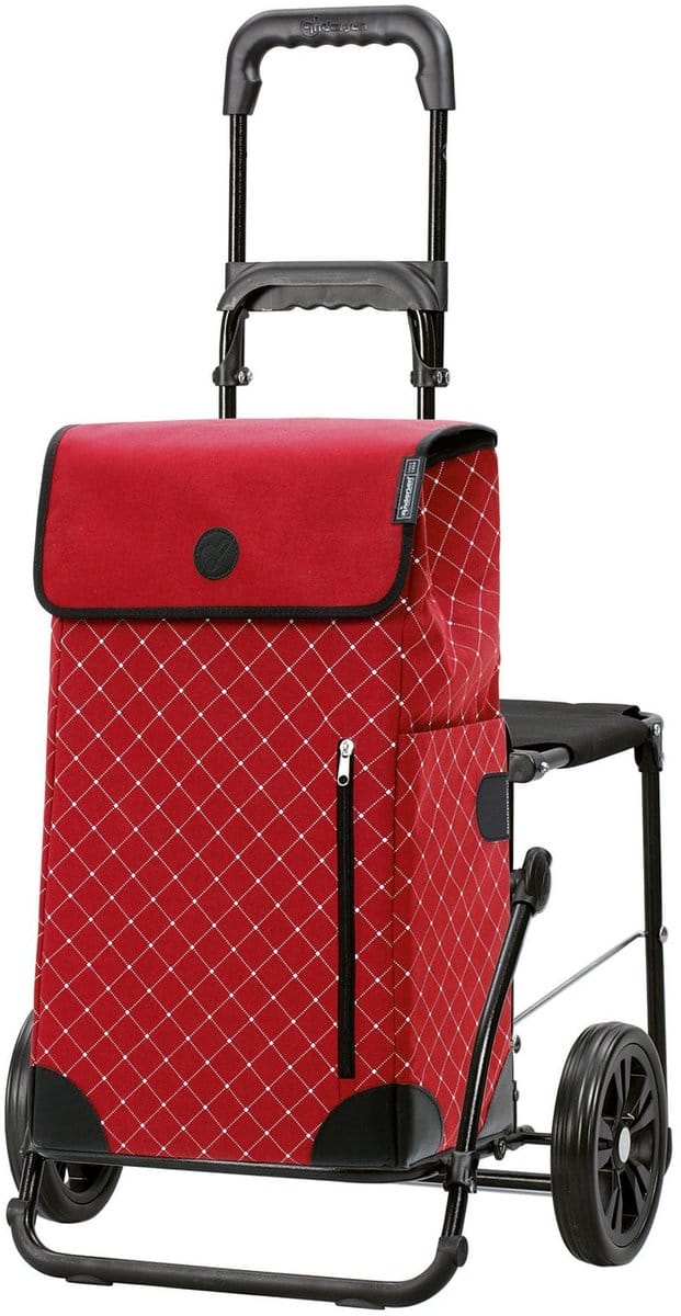 Andersen Shopper Komfort Shopper Sofia Winkelwagen 58 cm - 45 L - rot