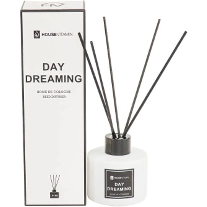House Vitamin Day dreaming reed diffuser – glass bottle with fibre sticks – 100 ml