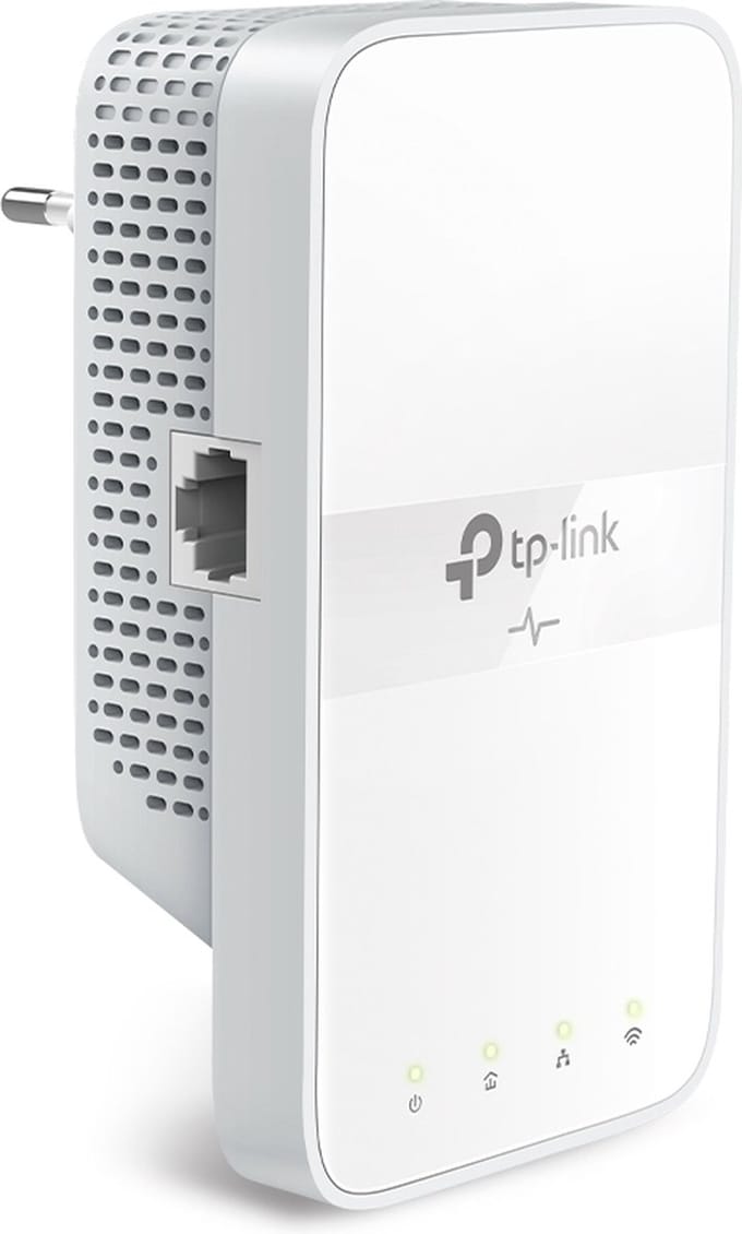 TP-Link TL-WPA7617 V1 - powerline AV / multimedia paneel - 802.11a/b/g/n/ac - wall-pluggable Homeplug / PowerLine