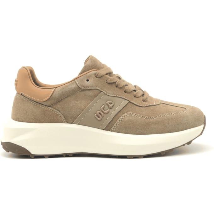 Mannen sneaker 4us ♪ RIS001-CAM Bruin