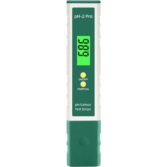 pH-2 Pro Waterkwaliteitspen Digitale pH-meter 0.01 Nauwkeurigheid Testerpen -2.00~16.00 Meetbereik groen