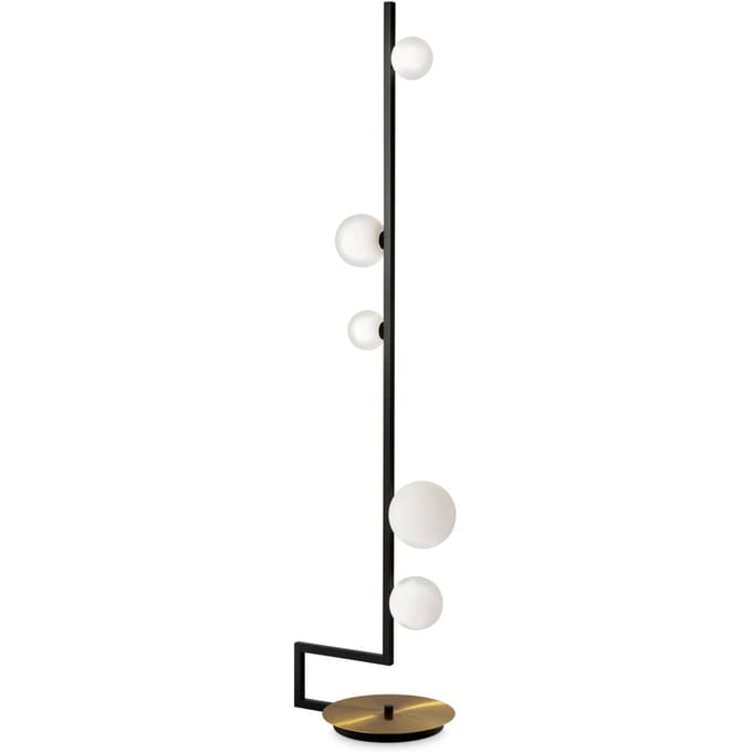 Ideal Lux Bird LED vloerlamp, 5-lamps