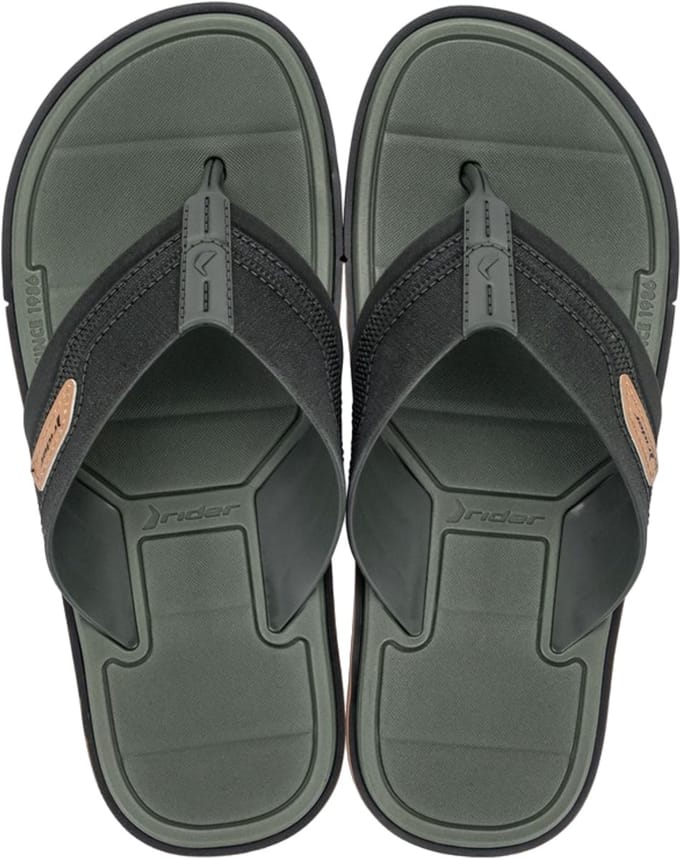 Rider Spin Teenslippers - Heren synthetische slippers - Green