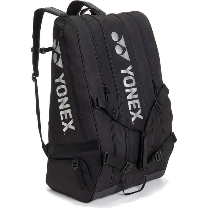 Yonex BA726212EX Gearlogic 12 Racketbag Kleur : Zwart