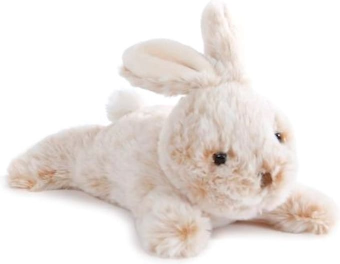 Take Me Home konijn pluche liggend 22 cm Off white Melee