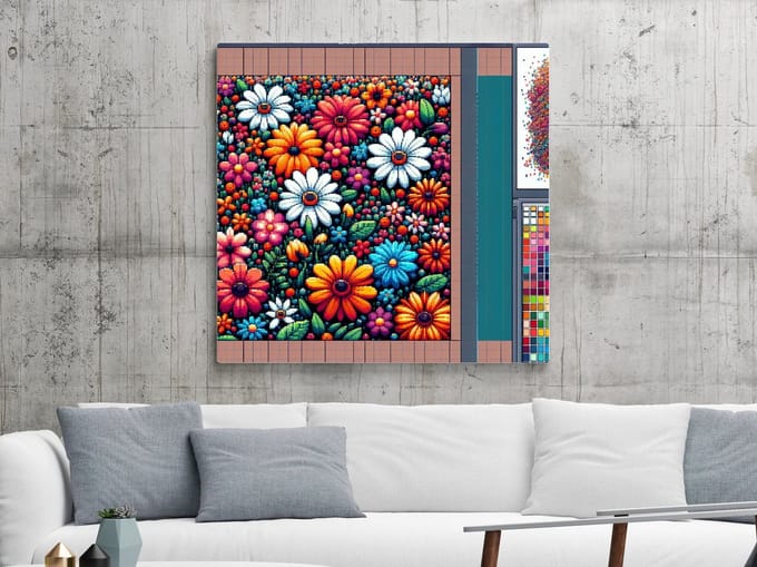 Kunstprint | Wanddecoratie | Dibond | 80 × 80 cm