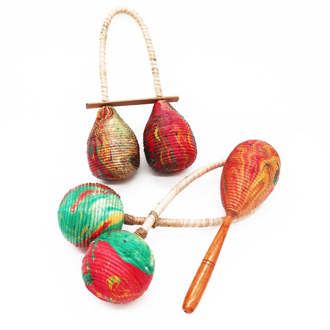 Maracas Rattle - Dubbele Lus