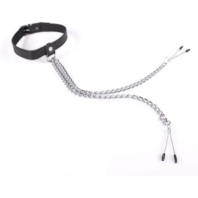 Collar Nipple pincher Black