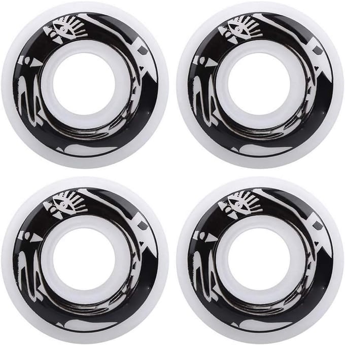 Set van 4 Duurzame Skateboard Wielen - Elastisch PU - Hardheid 75-85A