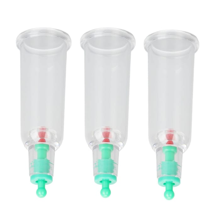 3 stuks vingercups vacuümmassage gezondheidscups sterke vacuümzuiging kleine vingercups white
