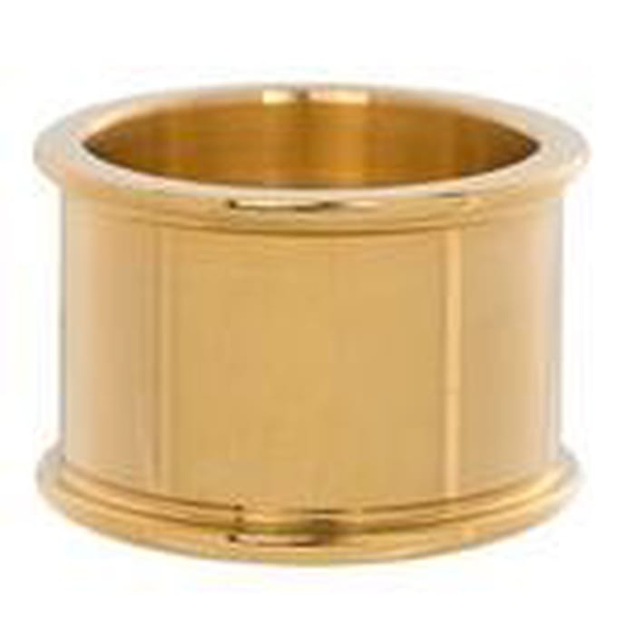 IXXXI Basisring goudkleurig 14mm - maat 20