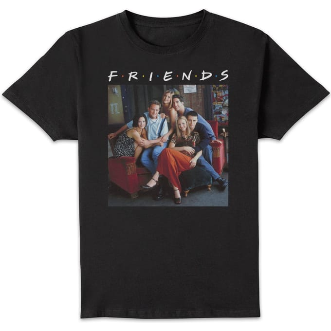 Friends Classic Character t-shirt - Zwart - 3XL
