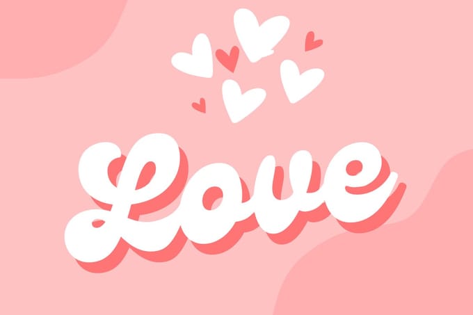 Love Banner - Valentijnsdag Spandoek - Liefdesbannier - 150x100 cm