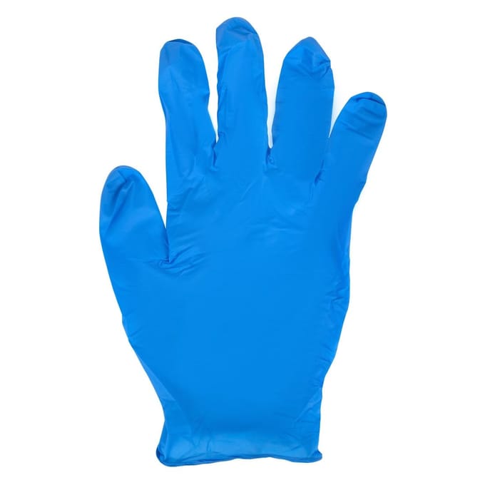 Nitril handschoenen blauw poedervrij S (100 stuks)
