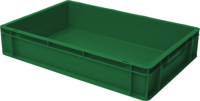 Alpac Stapelbak - Opbergbak - 600 x 400 x 120 mm - 20L - Groen