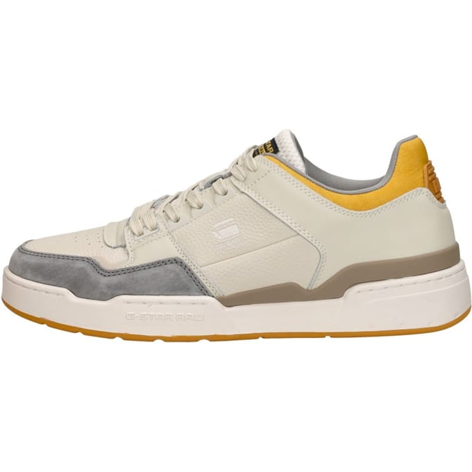 G-Star Attacc POP LEA M Sneakers Laag - gebroken wit - Maat 43