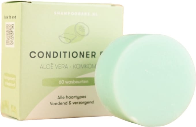 SOLYD - Conditioner Bar Aloe Vera - Cucumber for All Hair Types - 45g