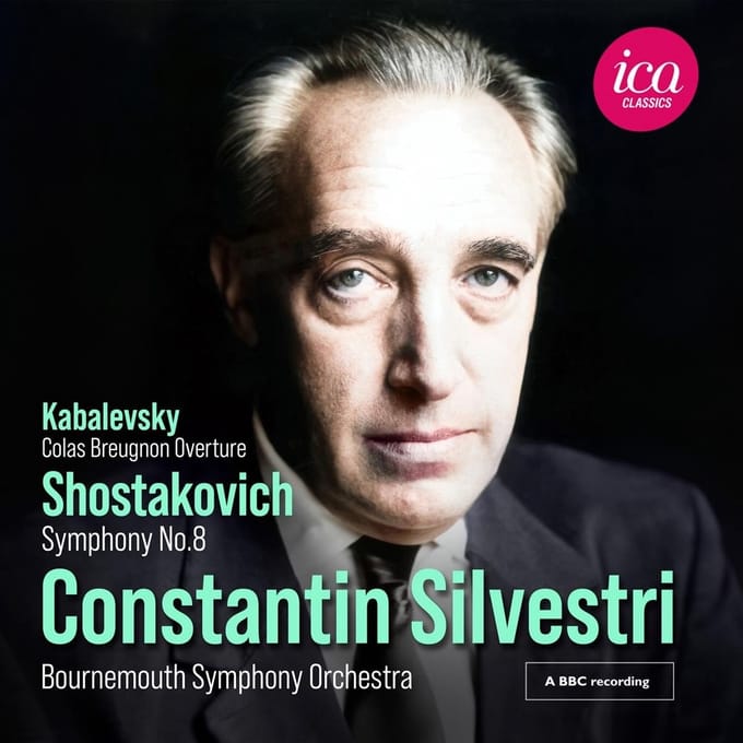 Bournemouth Symphony Orchestra, Constantin Silvestri - Shostakovich: Symphony No. 8|Kabalevsky: Colas Breugon Overture (CD)
