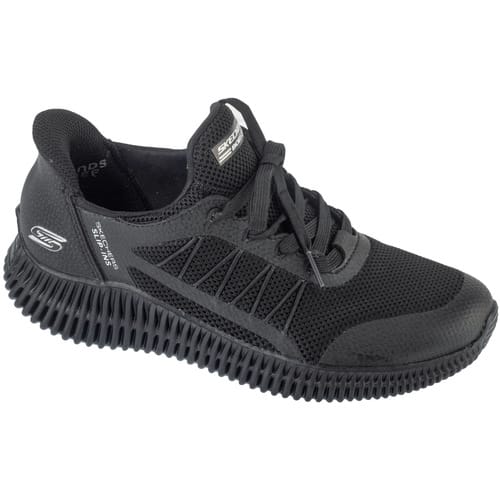 Skechers Slip-Ins: Bobs Geo Lite - Divine Pace, Vrouwen, Zwart, Sneakers, maat: 36