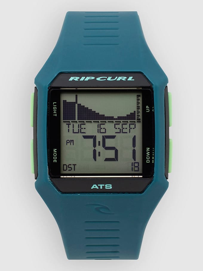 Rip Curl Rifles Midsize Tide Horloge groen