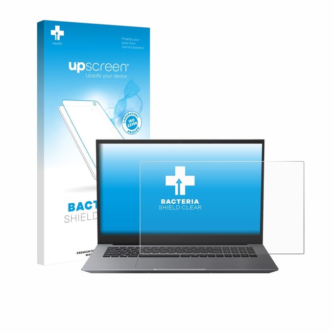 upscreen - Screenprotector voor Blackview Acebook 10 18.5" - Folie Beschermfolie transparant antibacterieel