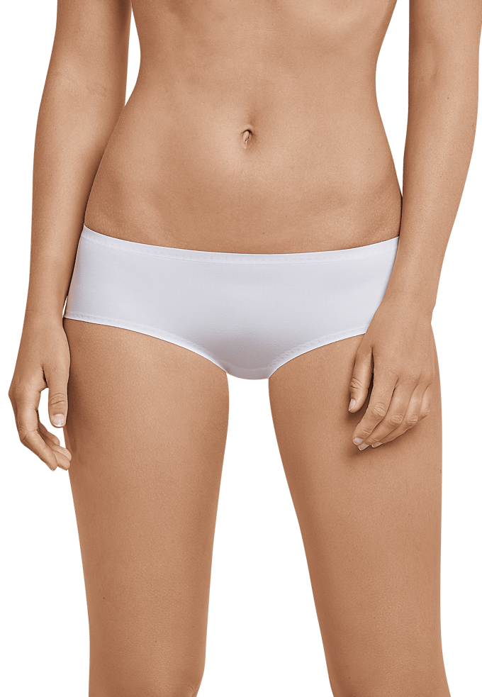 SCHIESSER Invisible Soft dames panty slip hipster (1-pack) - wit