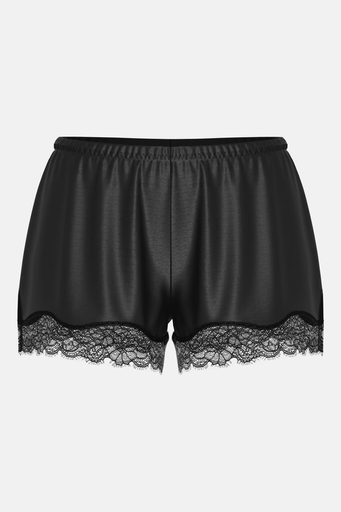 Shorts Serie Pure Shine Lace Zwart