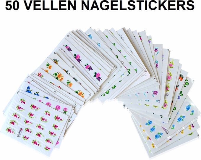 50 Vellen Nagelstickers