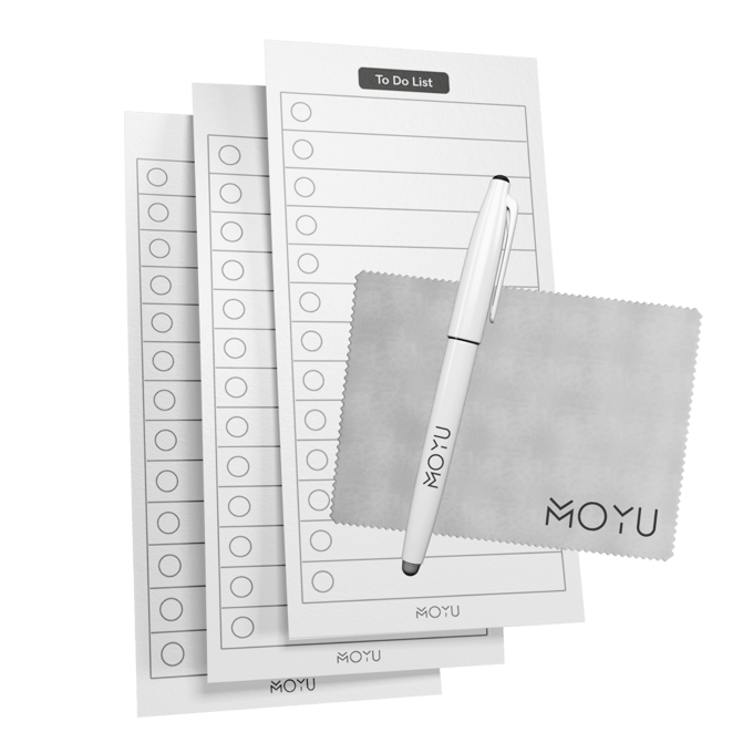 To-Do List x3 - Pen + Cloth