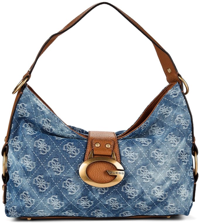 Guess Camden - Schoudertas 36 cm (denim logo)