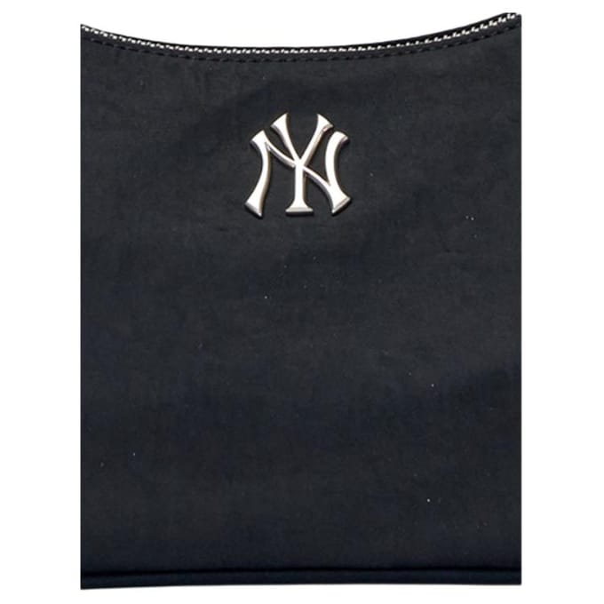 Sac bandoulière MLB Basic Rétro en nylon pour femme Noir 3ABQVN16N-50BKS Basic Set (Bag) gray