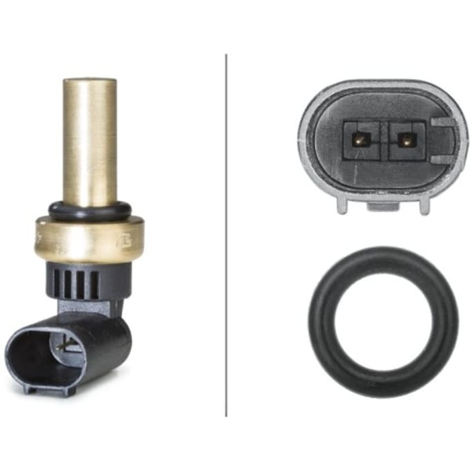 Temperatuursensor HELLA 6PT 358 058-181