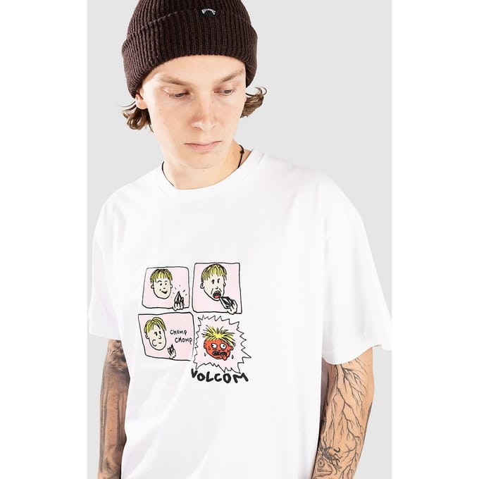 Volcom Chomp Chomp T-Shirt wit
