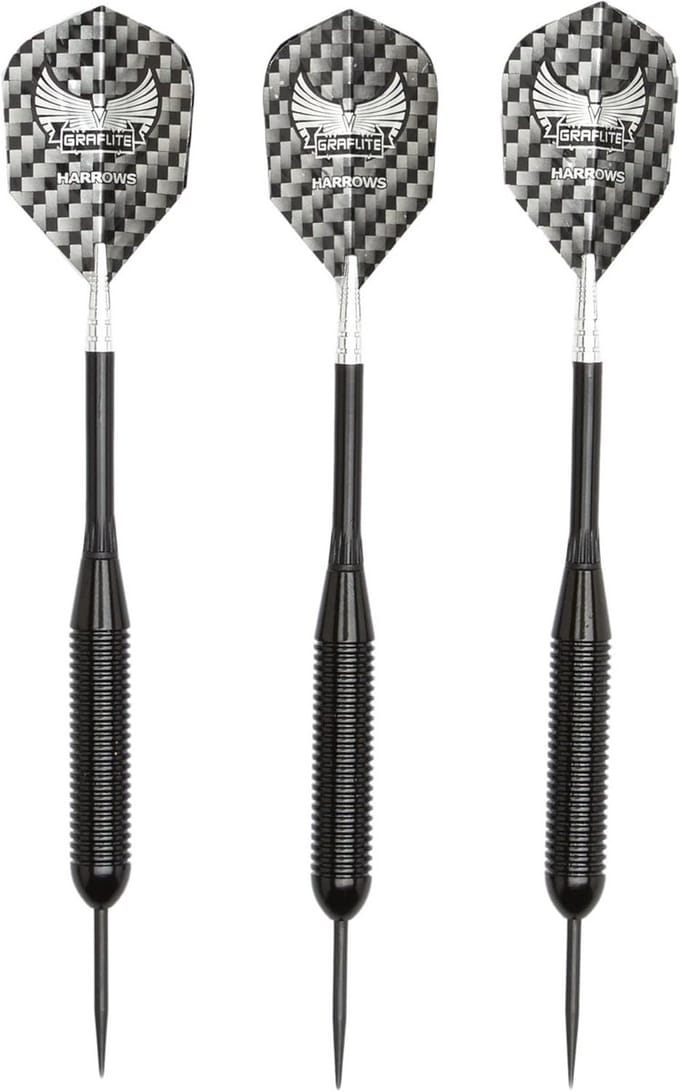 Professionele Steeltip Dartpijlen Zwart Beginners en Gevorderden